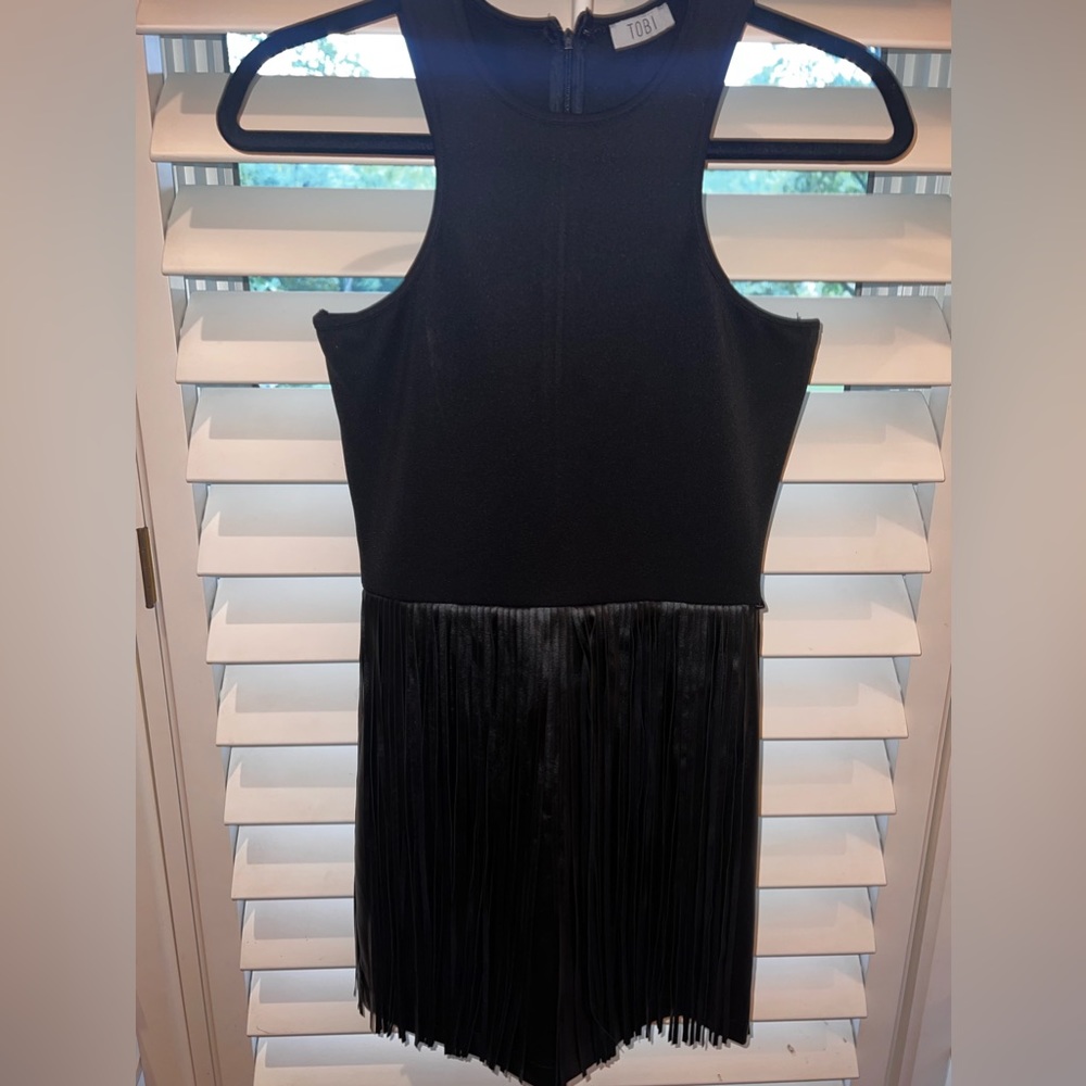 Black Fringe dress!